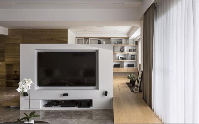 成都高新区现代简约风样板房 清风徐来简洁舒适