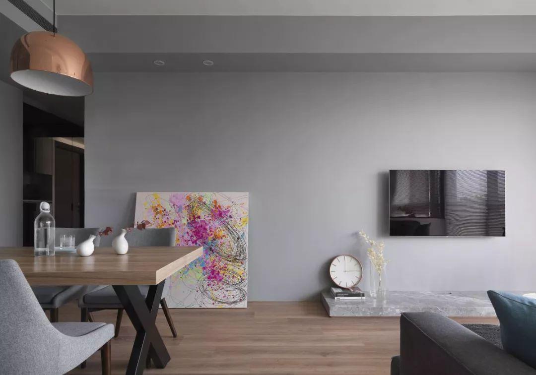 66㎡现代简约, 整体抬高的书房, 设计得真漂亮!