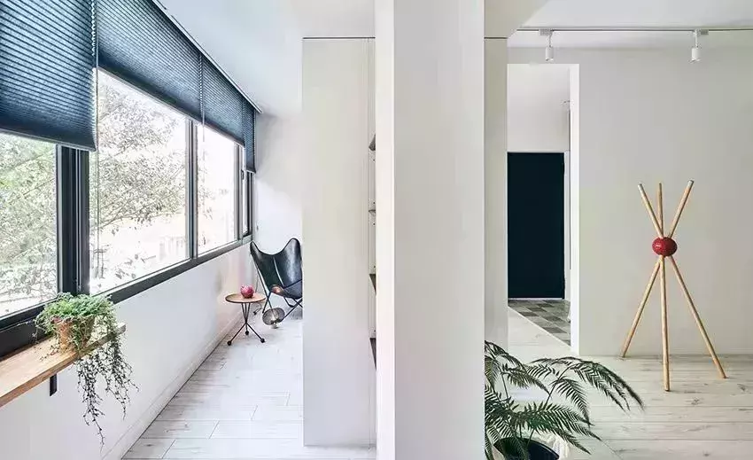 台湾的130平北欧风二居室, 40年的老房爆改案例