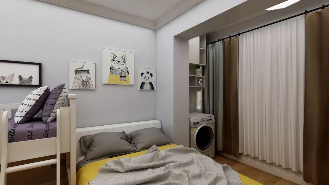 三十几平米的小户型这样设计, 该有的都有了, 给个赞!