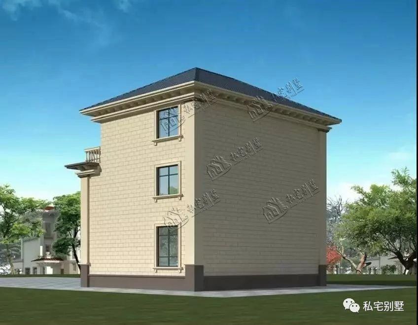 简约欧式三层别墅, 外观漂亮内饰豪华, 太适合农村自建房了