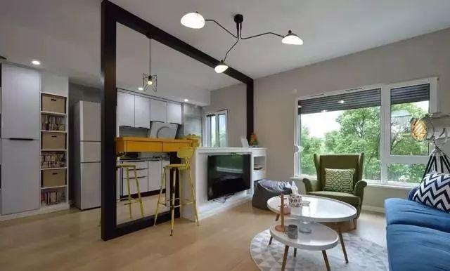 买了复式楼不知道怎么装修的, 可以借鉴这个案例的设计哦!