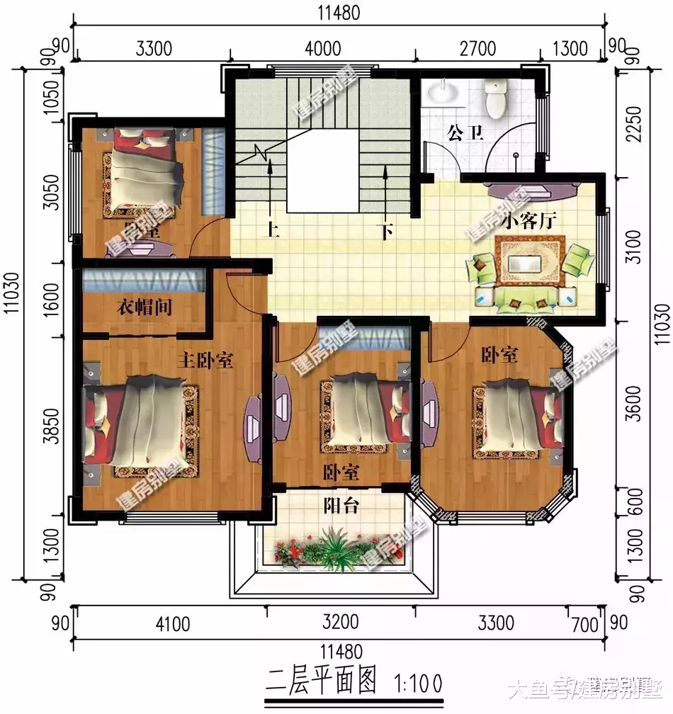 两栋偏现代风格的农村自建房, 光看外观就爱惨了它们