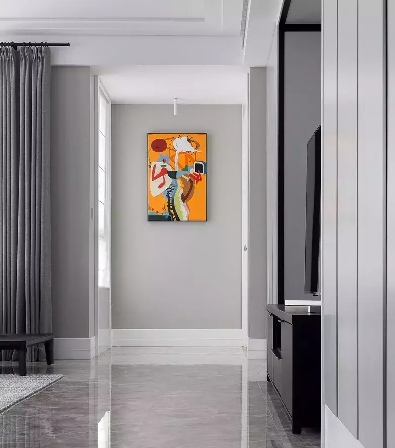 200㎡现代样板, 素雅而不简单