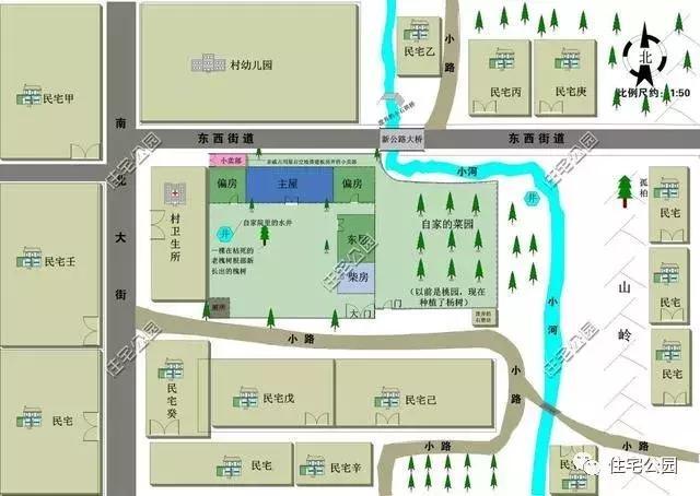 山东农村自建一层农家院, 造价25万还做了化粪池, 真让人羡慕