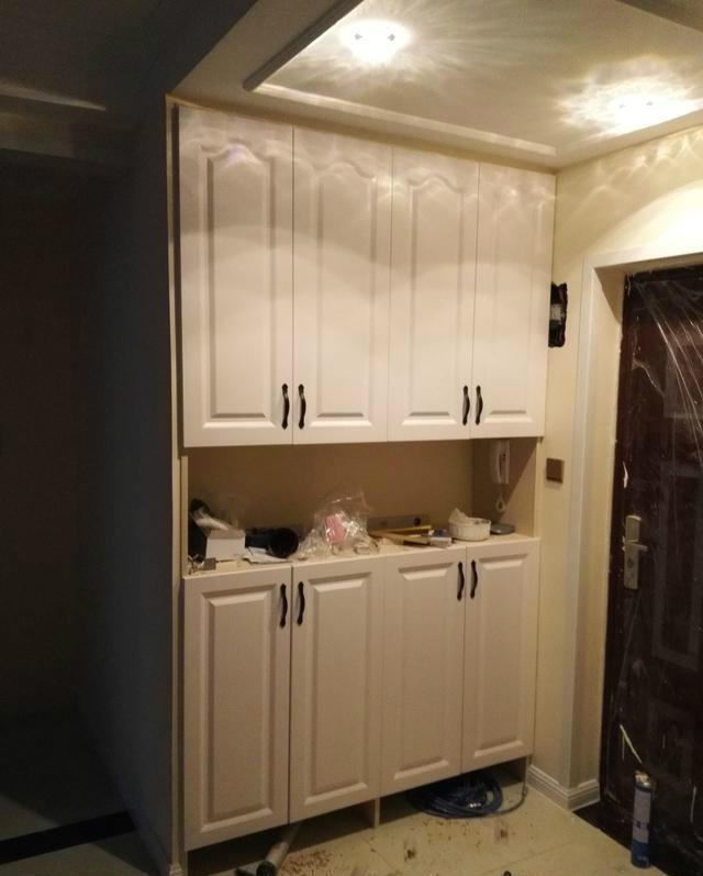 老公是木工平时总被瞧不起, 这回新房木工全自己做朋友不吭声了!