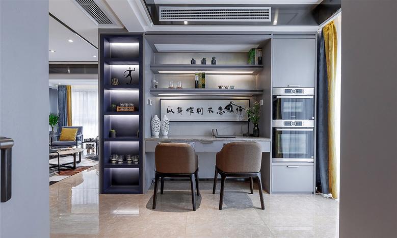 奢华中带着一股淡雅 125平米现代风格雅致三室两厅装修图片