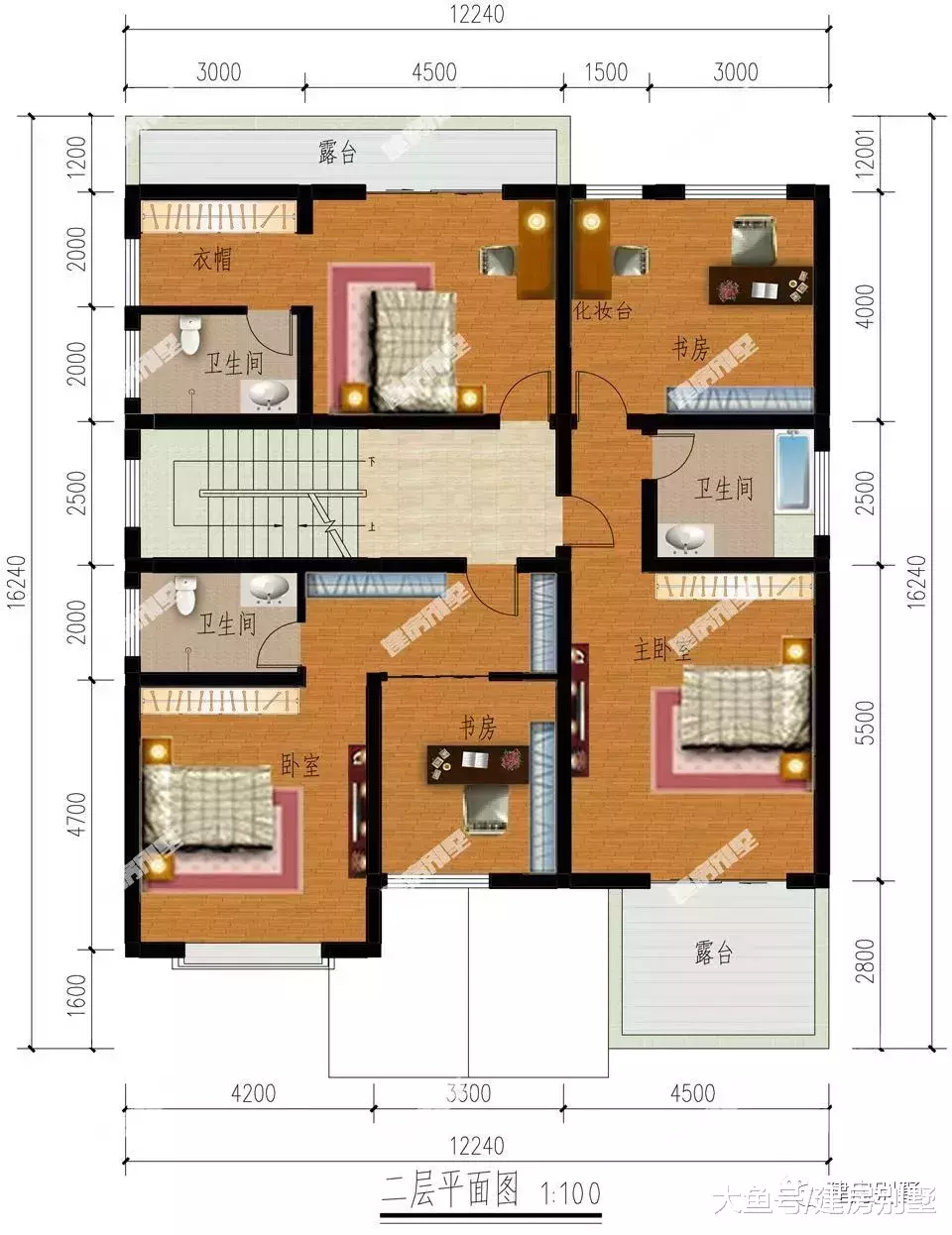 三栋面宽12米多的农村自建房, 第二栋是江西人的最爱