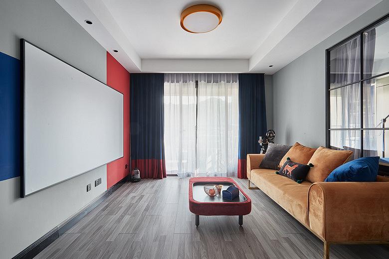 100平米现代混搭风格婚房装修 明亮氛围营造温馨家居