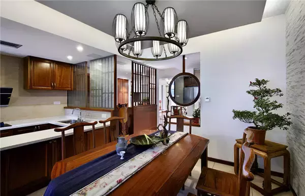 280㎡清新中式, 好温馨的木质感, 现代禅意又大方