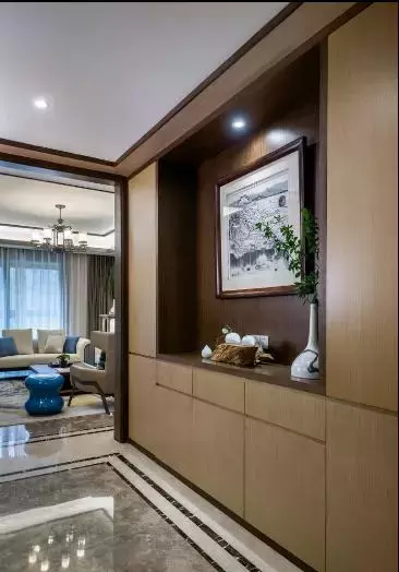 125㎡现代中式, 不笨重不老气, 却庄重高档!