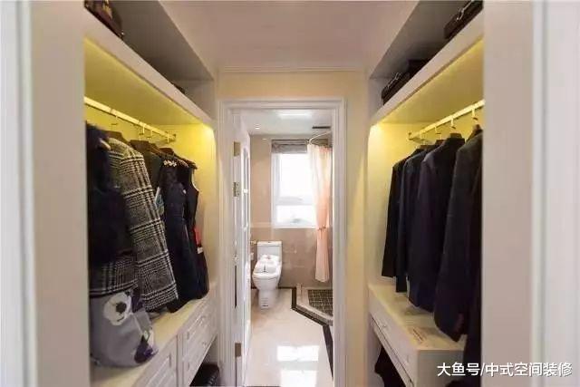 134平的轻奢居家, 漂亮! 藏于衣帽间的卫生间真让人意想不到