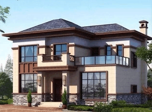 二款新中式风别墅代表作, 不仅仅停留在图纸, 价格便宜谁都能建, 魅力十足