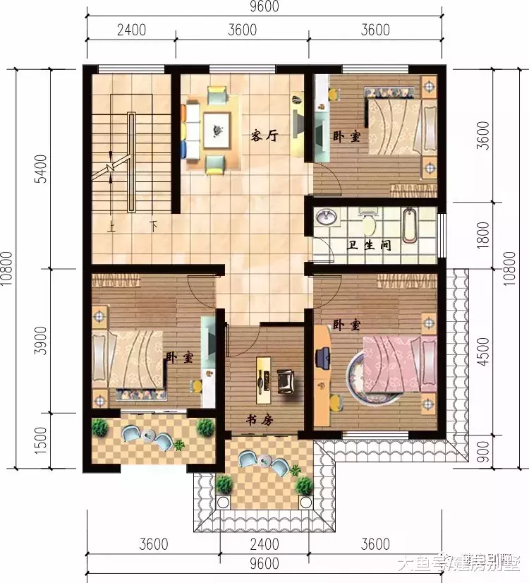28万能建的两栋三层别墅, 小面宽户型, 第二栋是爆款