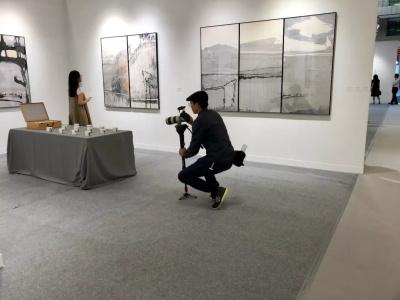 太阳山艺术中心创始人陈求之的作品在台北国际艺术博览会备受关注