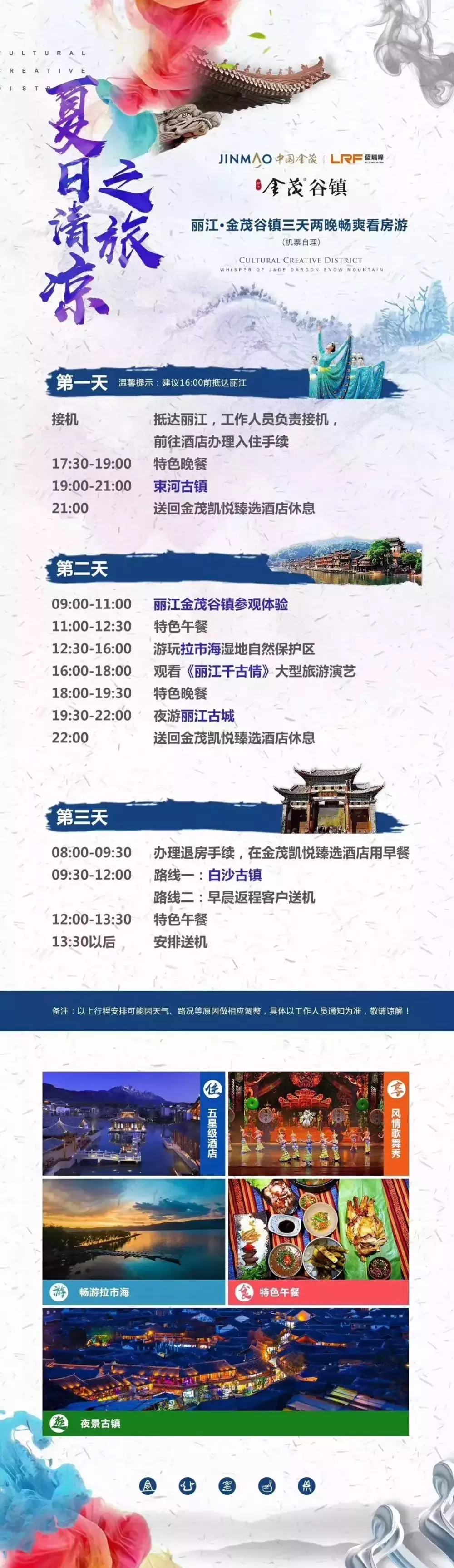 【阿狸地产说】带着照片去打卡, 丽江金茂谷镇给你一个“胶带”
