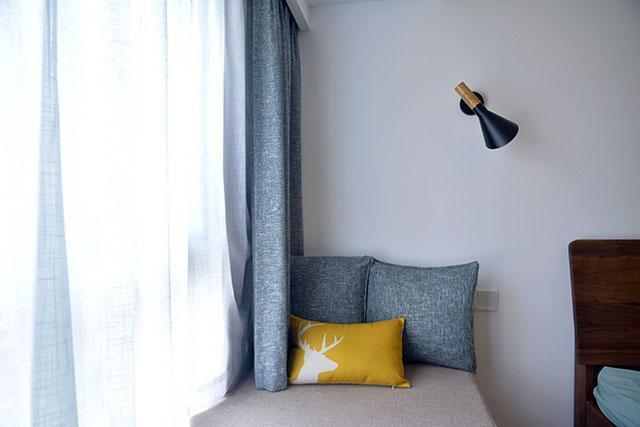 75平两居室, 北欧设计风, 入户设计很到位!