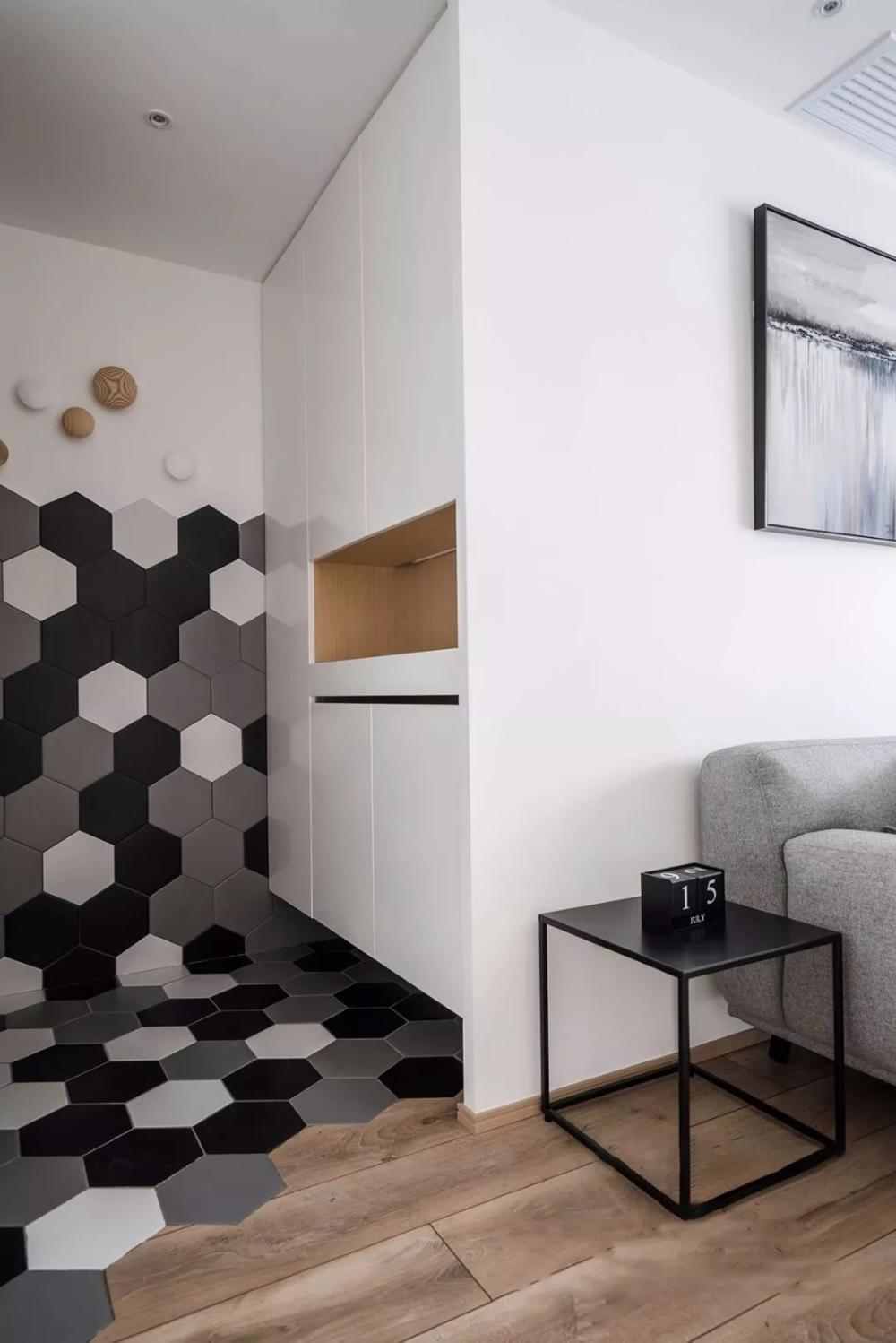 玄关铺地砖, 年轻人喜欢这样的设计方案!