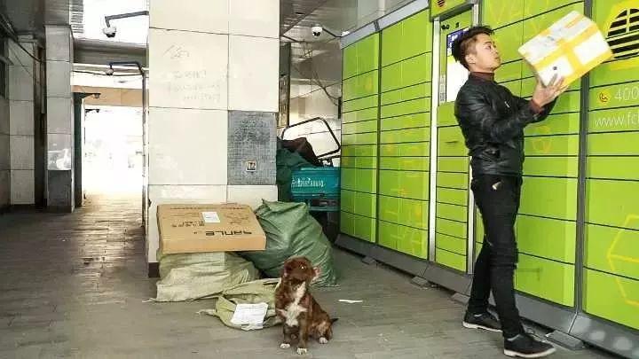 这么巧, 你也在等快递啊?