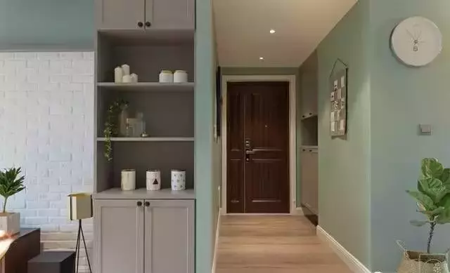 走廊面积浪费太可惜了, 改成收纳多实用!