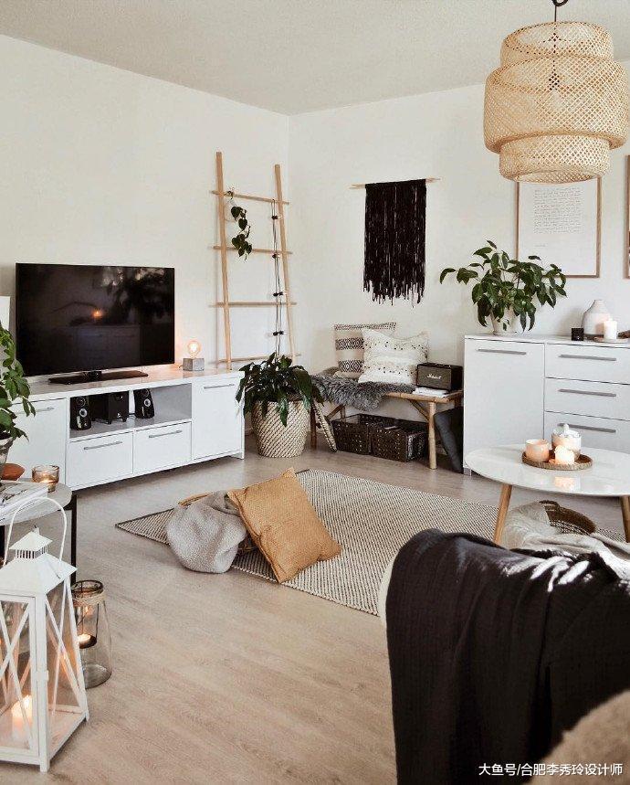 合肥75平房, 装修小清新, 家里摆满绿植, 好像植物园, 超级好看!