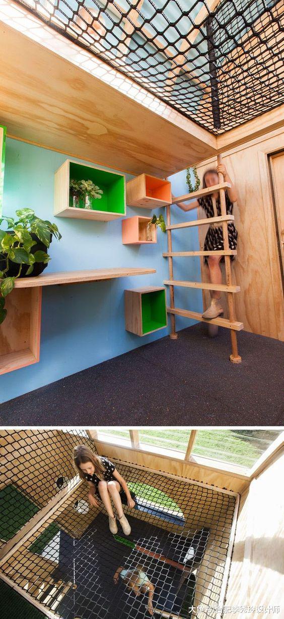 头次见用渔网做床铺, 贼好用! 玩100遍都不腻, 回家我也装一个