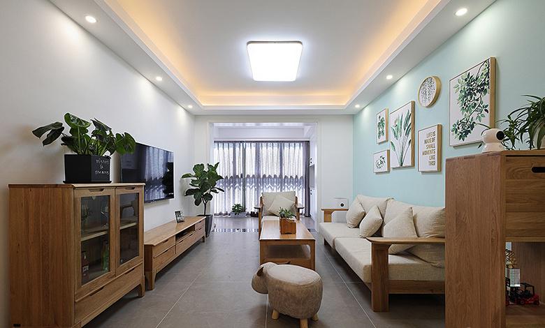 报价18万的90平米北欧风格两室两厅装修案例 带你享受家的清爽雅静