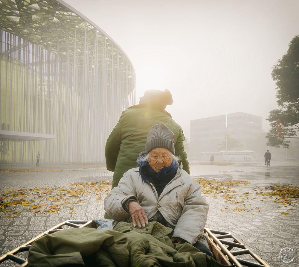 无锡“白色森林”剧院, 光影的游戏