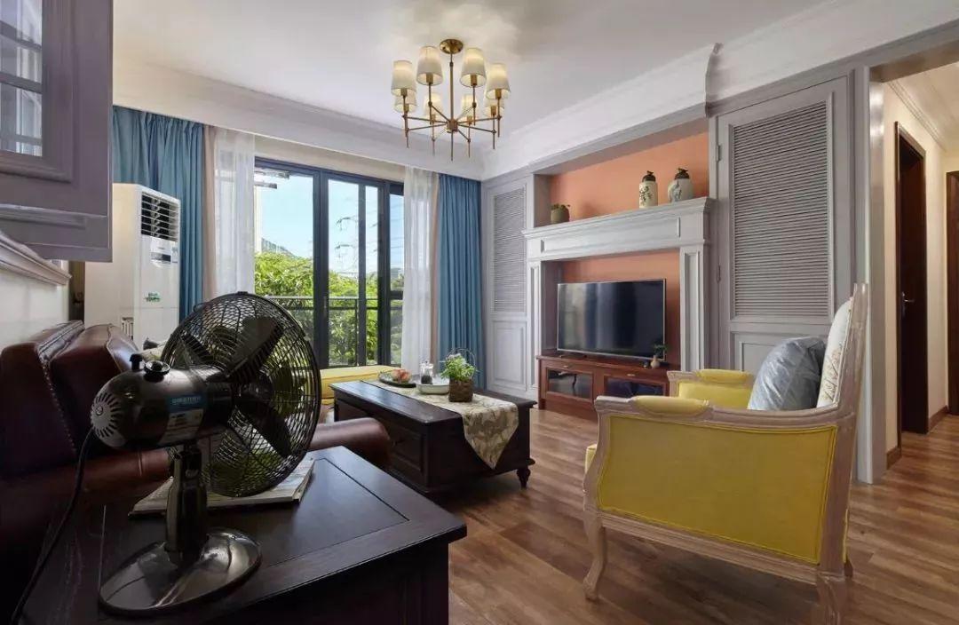 美式客厅电视墙, 这样设计显高档!