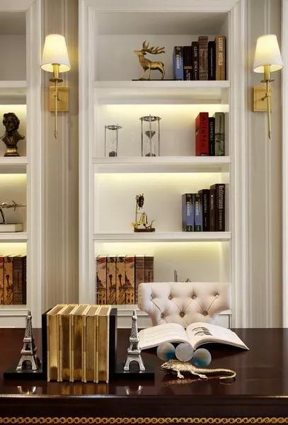 180㎡古典美式, 别致布局端庄矜贵