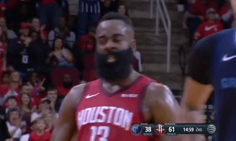 哈登再创记录, 一人打爆灰熊! 球迷调侃CP3, 有哈登不要复出!