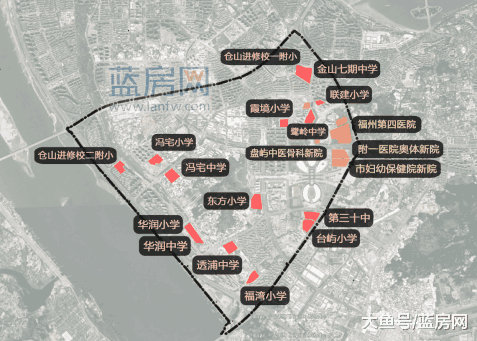 大局已定! 一大波学校、医院、综合体布局! 福州该板块价值迎蝶变