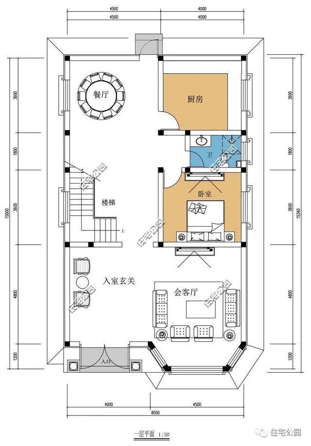 农村建房, 43万给专业施工队伍包主体外装, 能打造什么样的别墅?