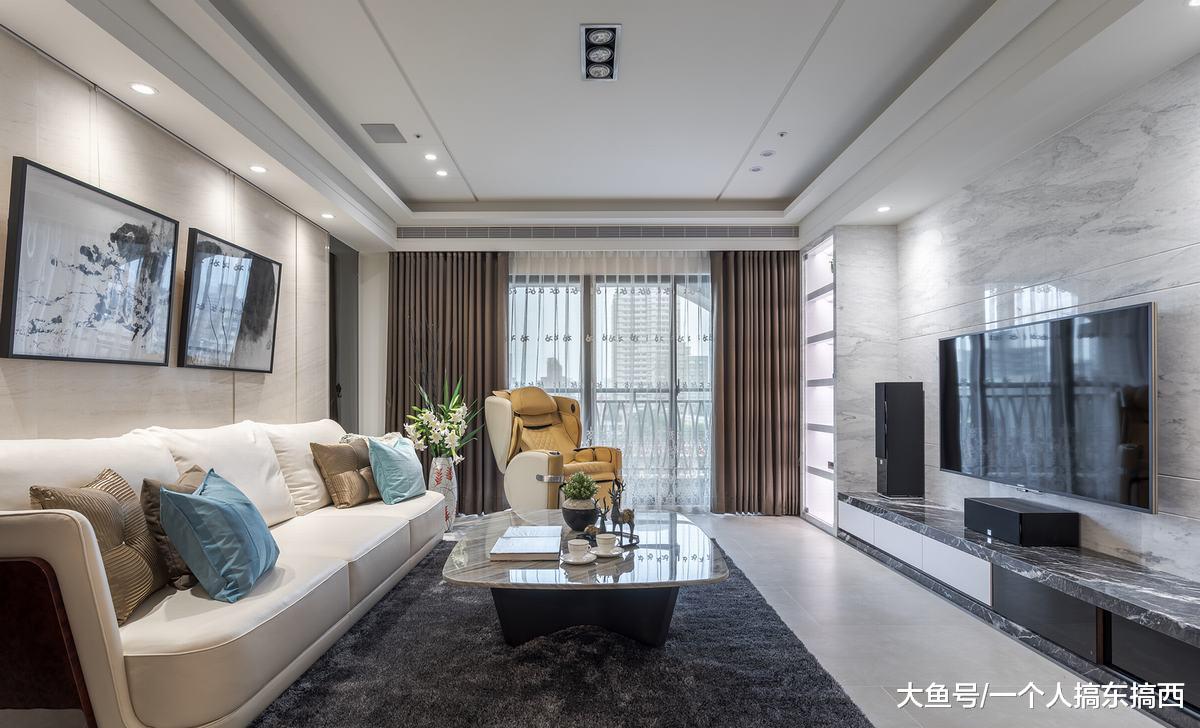 130㎡奢华风格大平米装修花了25万, 高端奢华优雅