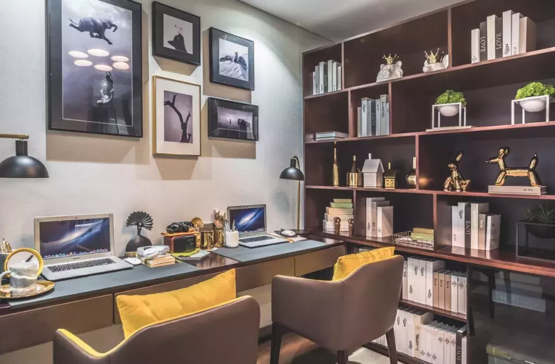 95m2简约样板间, 集一室优雅, 抒一缕繁华!