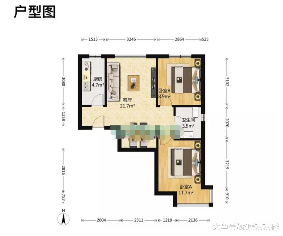 82㎡新房, “自装”简美风! 一进屋客厅把我迷住了, 鼓起勇气晒晒