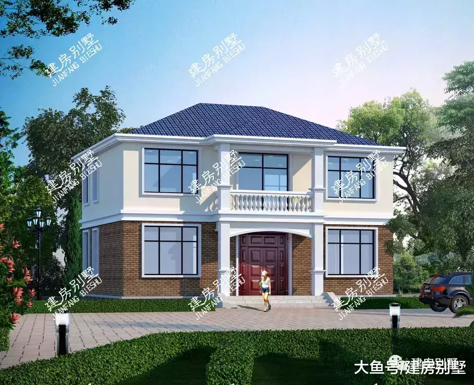 带化妆室的农村自建房, 简单实用主体23万, 北京人都爱这款