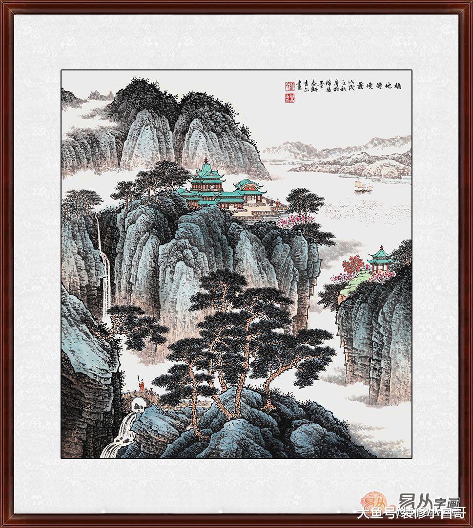 实用而又雅致的家居技巧: 小户型客厅装饰画该这么选