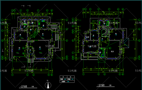 精选: 四套「独栋2层」复式新农村别墅设计图欣赏