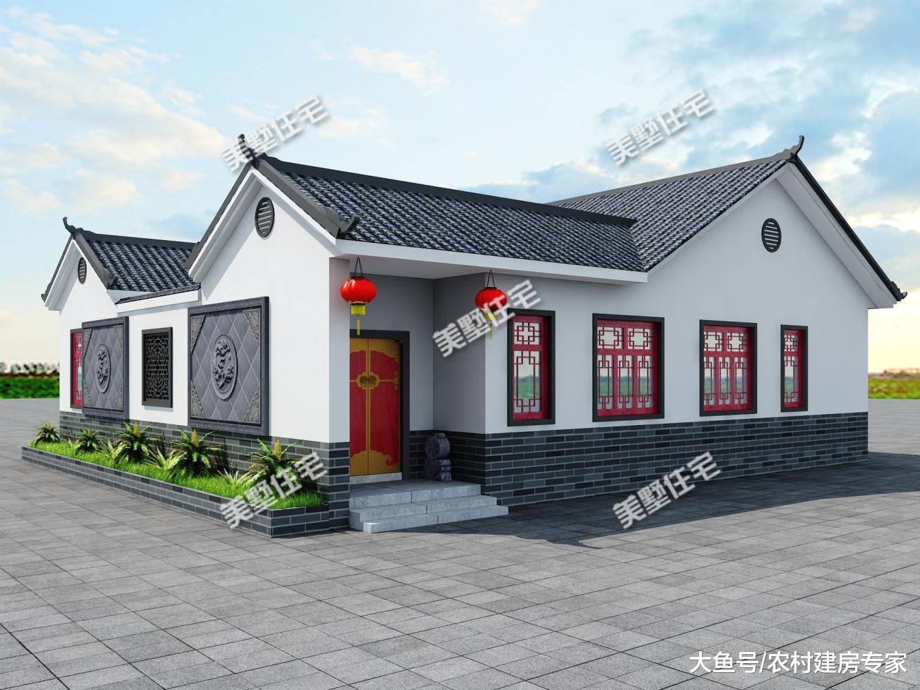 精选四款中式风格别墅, 盖其中一栋, 享一辈子福!