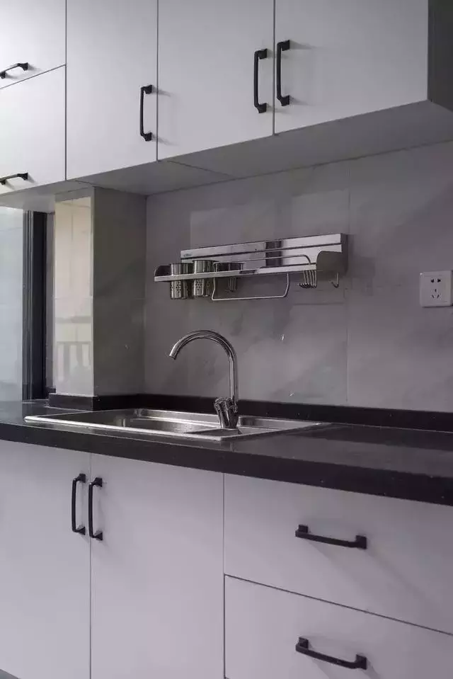 72平现代北欧风小户型, 方正的房型让空间更显通透