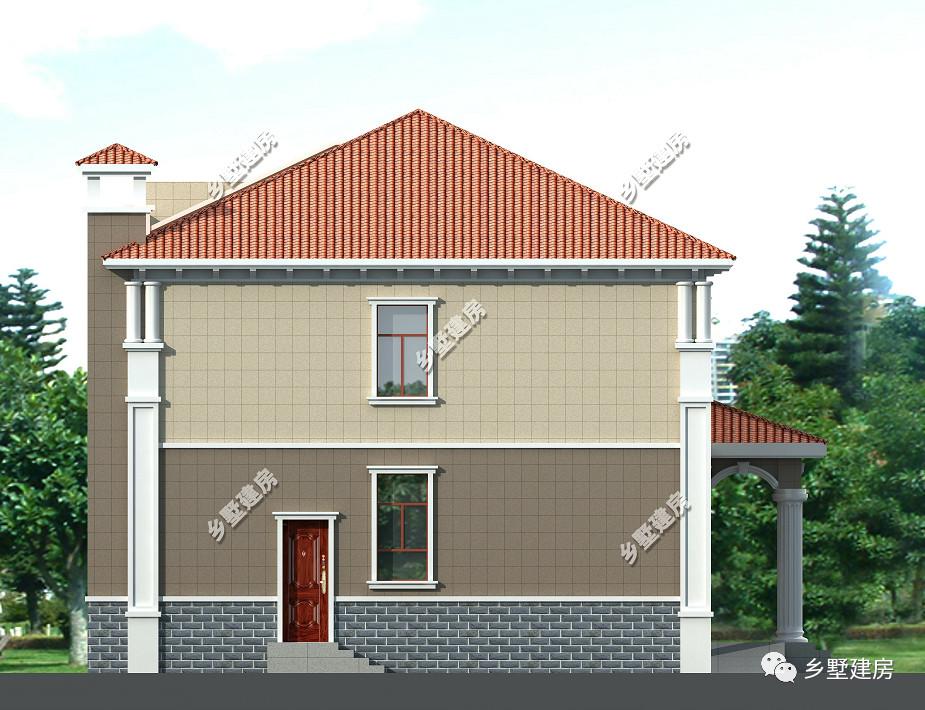 农村建别墅宅基地方正大有好处, 花的钱不多, 建出来却比人家美!