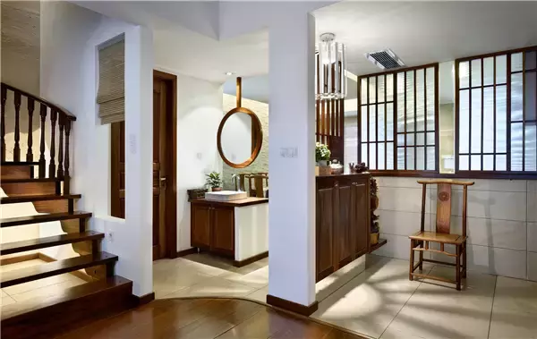 280㎡清新中式, 好温馨的木质感, 现代禅意又大方