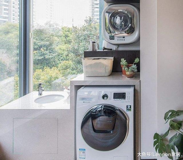阳台洗衣机旁装个这玩意, 用起来顺手又方便, 聪明人早就知道了