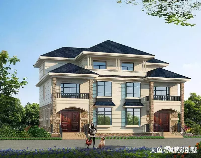 记录双拼别墅建造过程: 两个月建好主体, 含人工费只花了30万