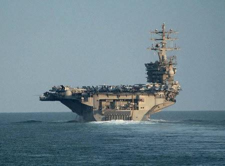 美国这一航母编制人数达5680人: 可同时搭载130架舰载机!