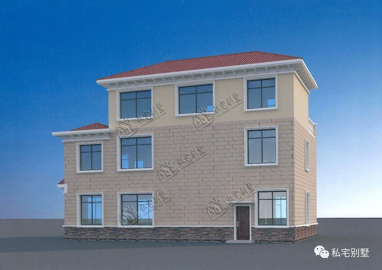 大堂屋农村首选户型, 两层半别墅就要这样盖