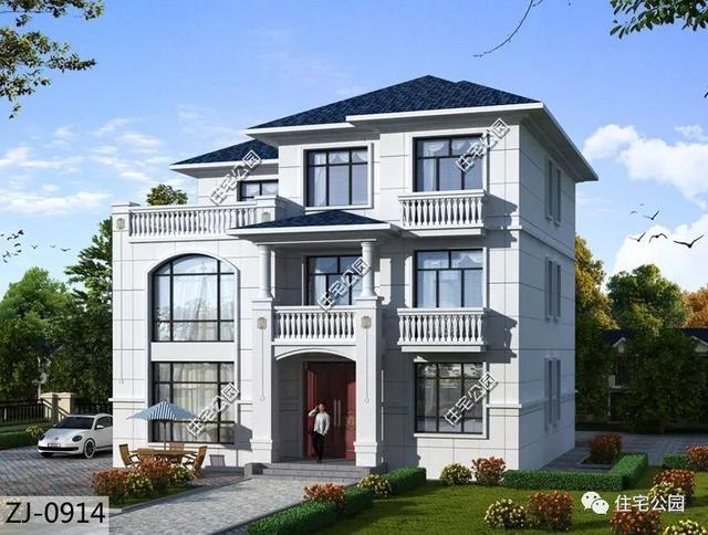 9室3厅挑空客厅, 农村建房有露台阳台才叫生活