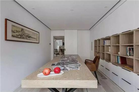 117㎡老房改造, 坐拥家庭图书馆