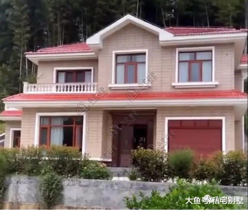 网红爆款欧式两层别墅, 内含现实案例和室内装修效果图